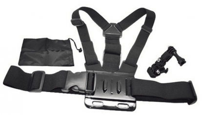 SJCAM Chest Harness for GoPro with 3-way Adjustment Base & Bag